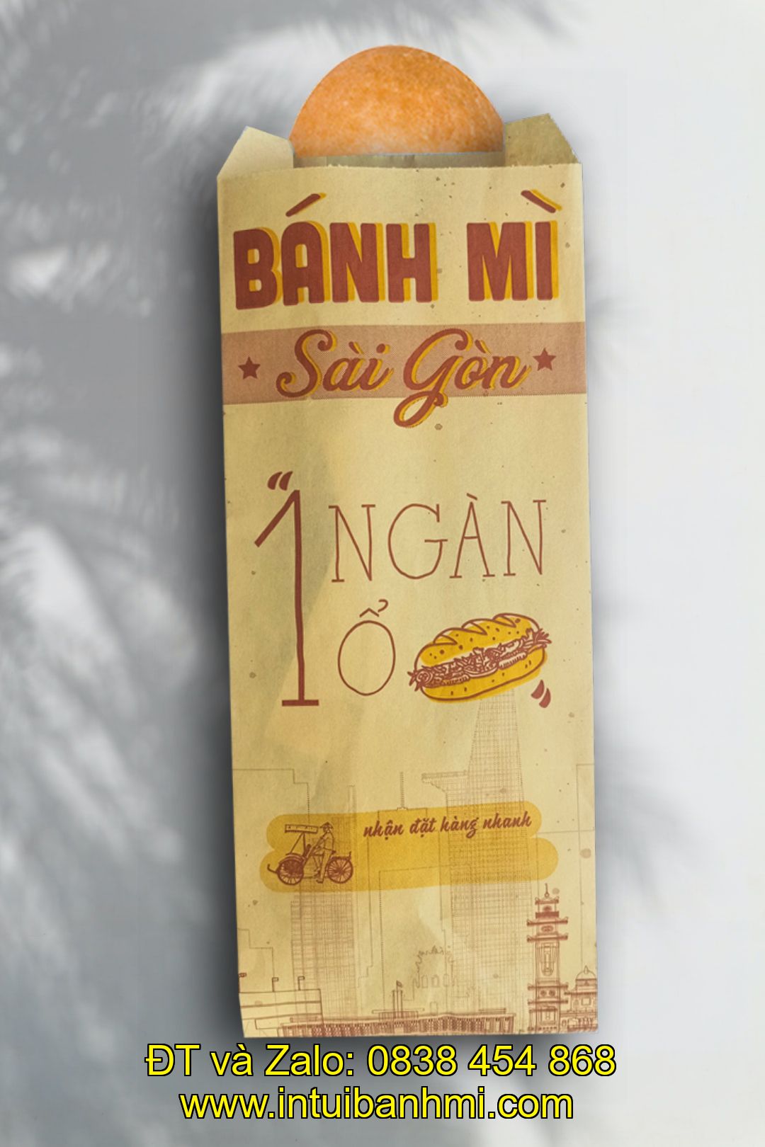 8 công đoạn in túi bánh mì  sản xuất từ giấy tại các đơn vị