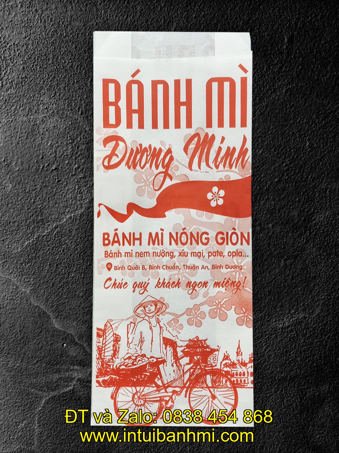Bảng báo giá in ấn bao bì giấy bánh mì