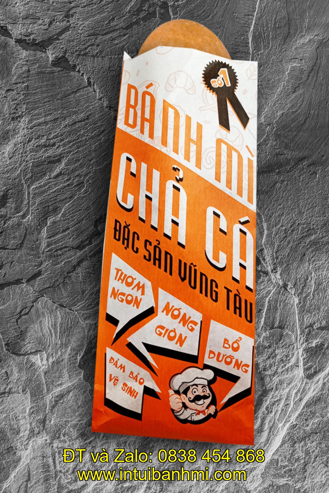 Bảng giá in túi bánh mì tốt, uy tín