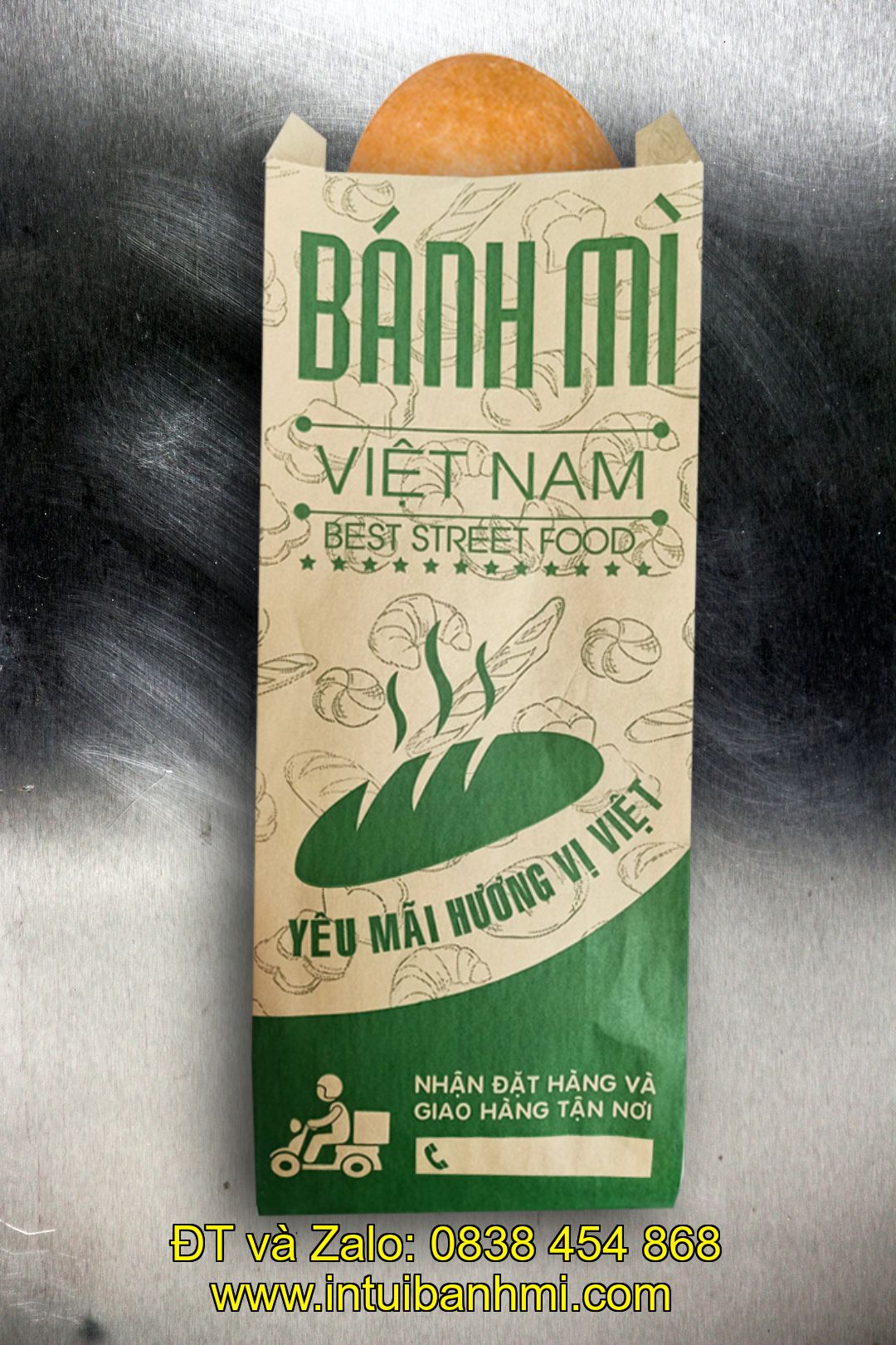 Bao bì giấy bánh mì có chi phí gần như túi nilon