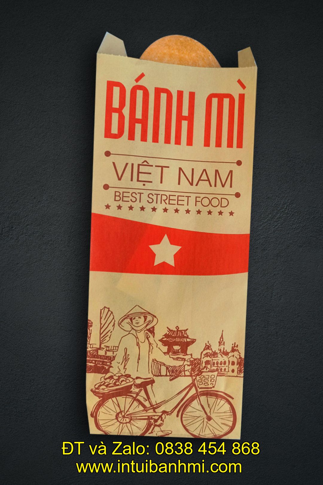 Bao bì giấy bánh mì có giá thành gần như bao bì nilon