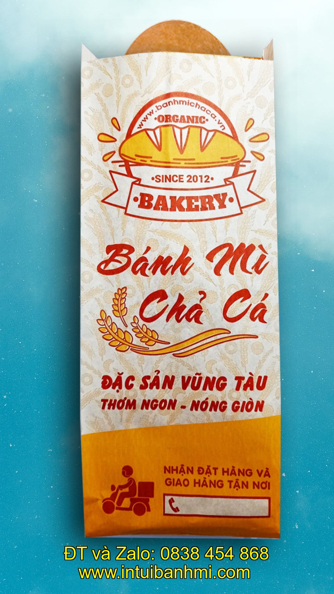 Bao bì giấy bánh mì thân thiện với môi trường