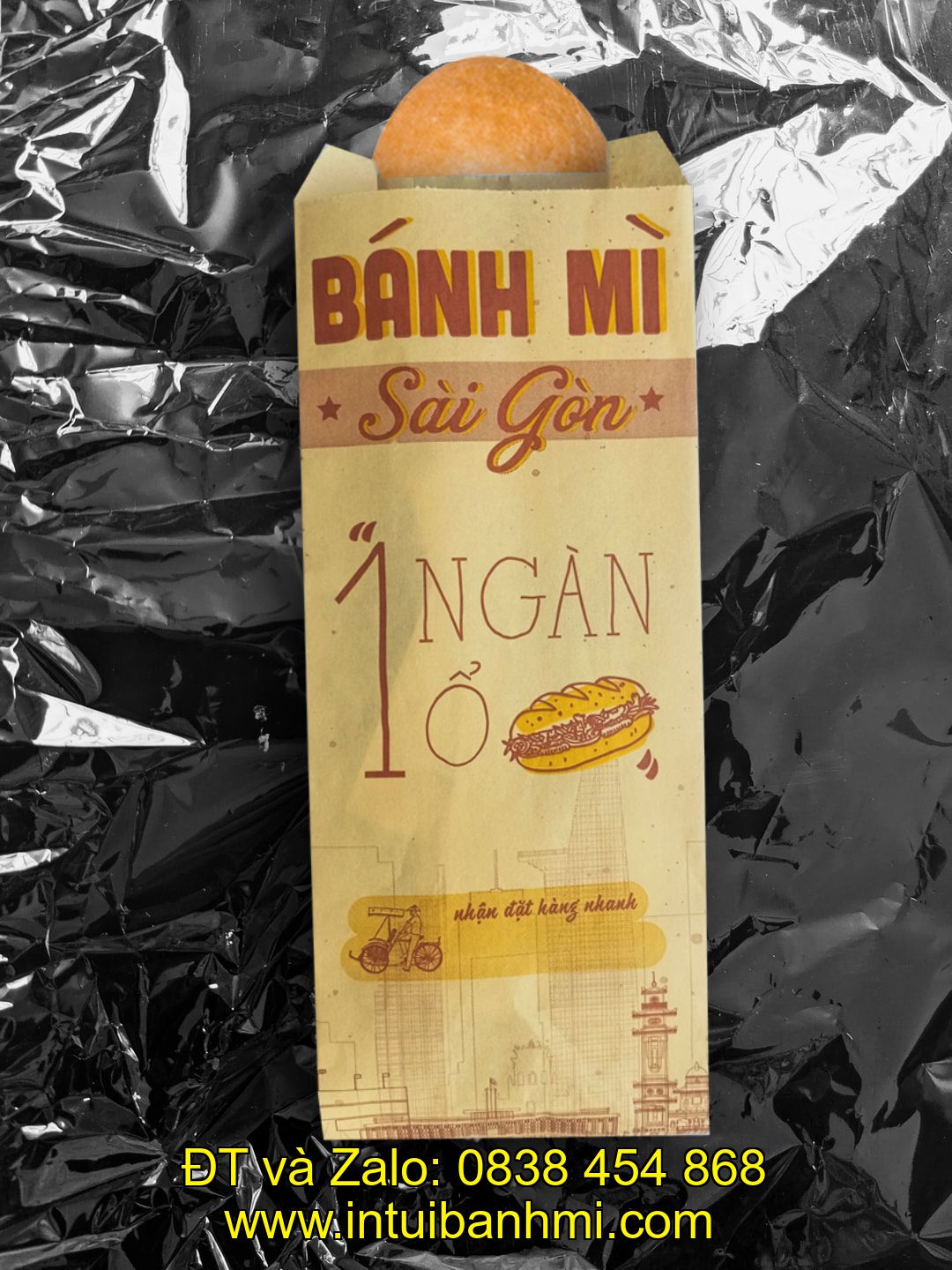 Bước hai - in ấn sản phẩm