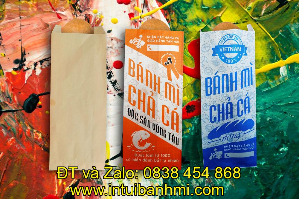 Bước một - chuẩn bị nguyên liệu in túi bánh mì