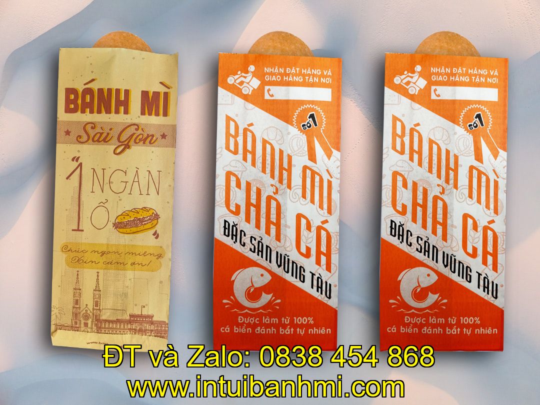 Bước một - chuẩn bị nguyên vật liệu in bao bì bánh mì