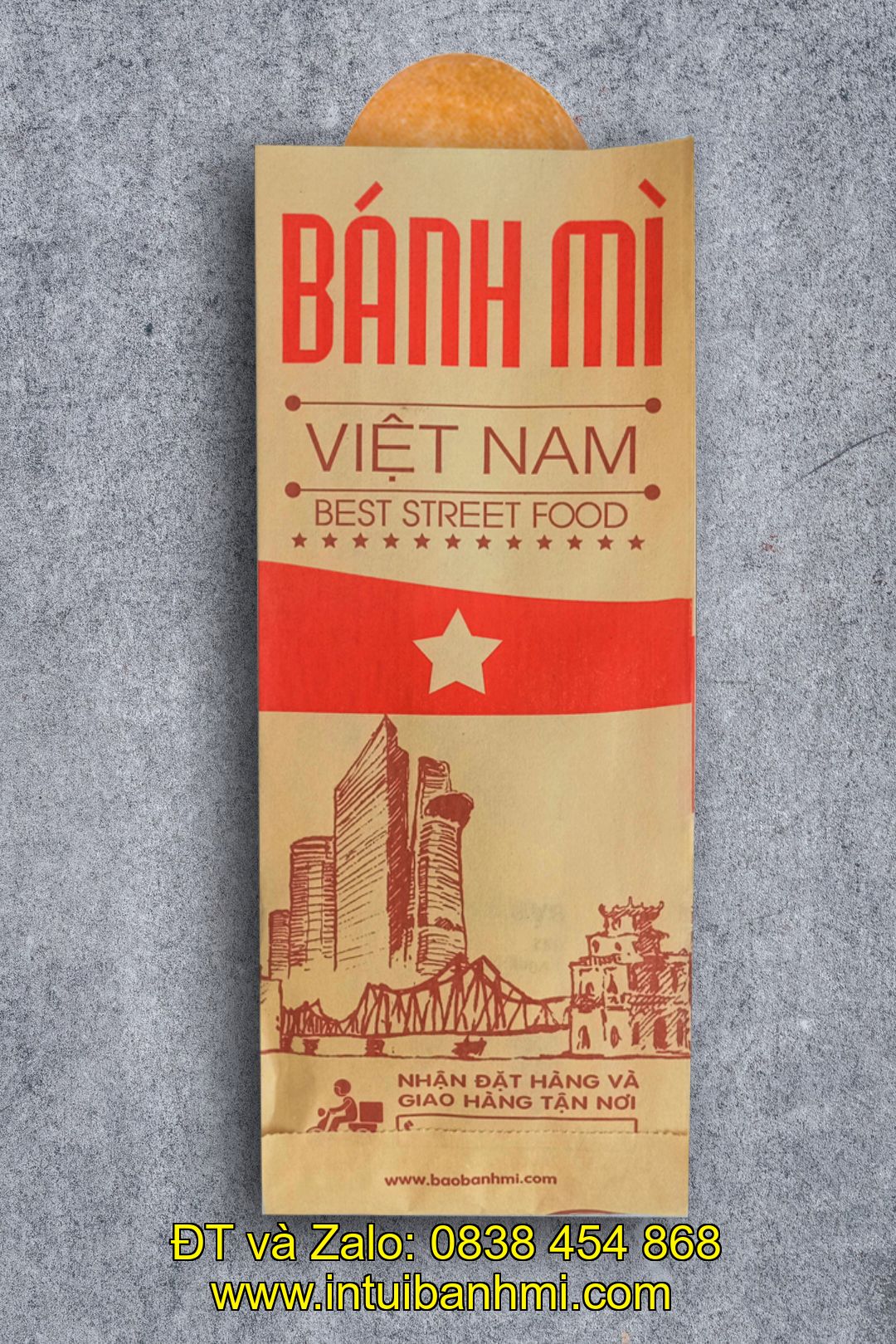Các chú ý khi lựa chọn mua hoặc in ấn túi giấy chứa đựng bánh mì