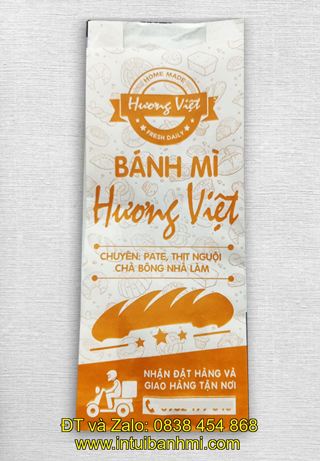 Các cửa hàng in bao bì giấy đựng bánh mì gần Đà Nẵng