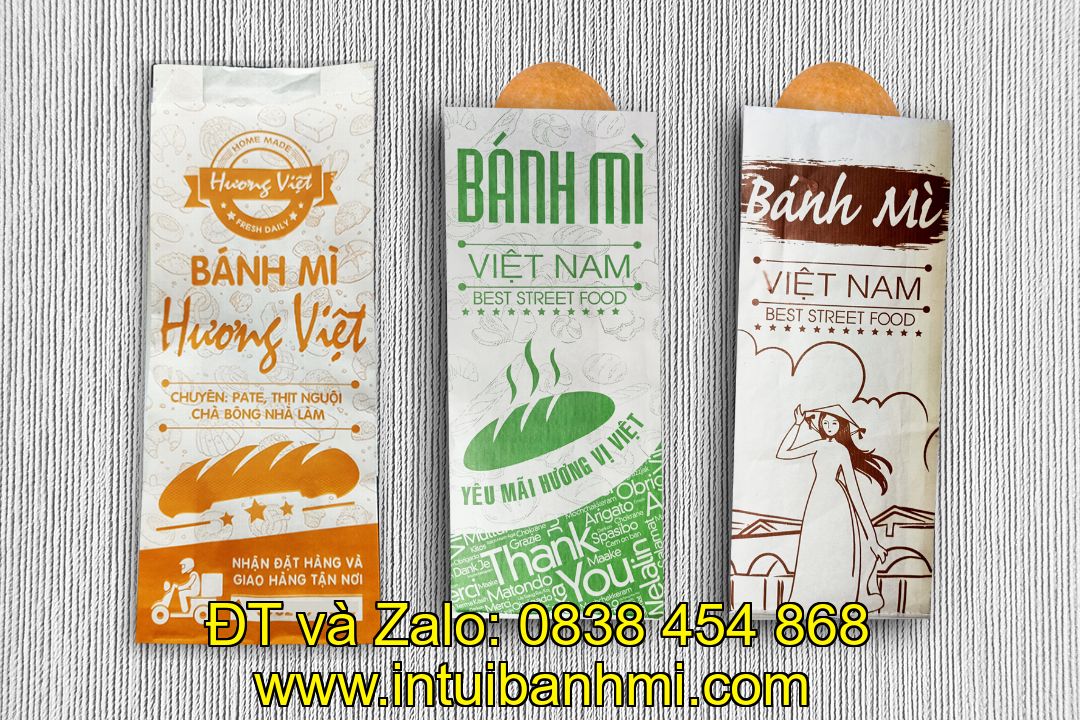 Các điều nên làm trước khi in túi bánh mì