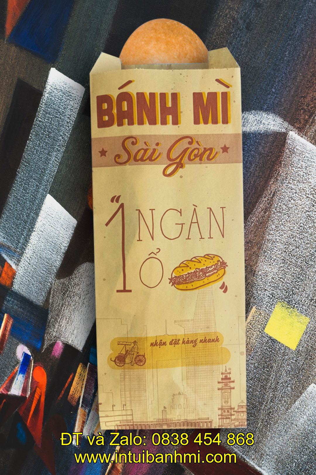 Các hoạt động dùng các loại hình dịch vụ in ấn bao bì bánh mì tại intuibanhmi.com