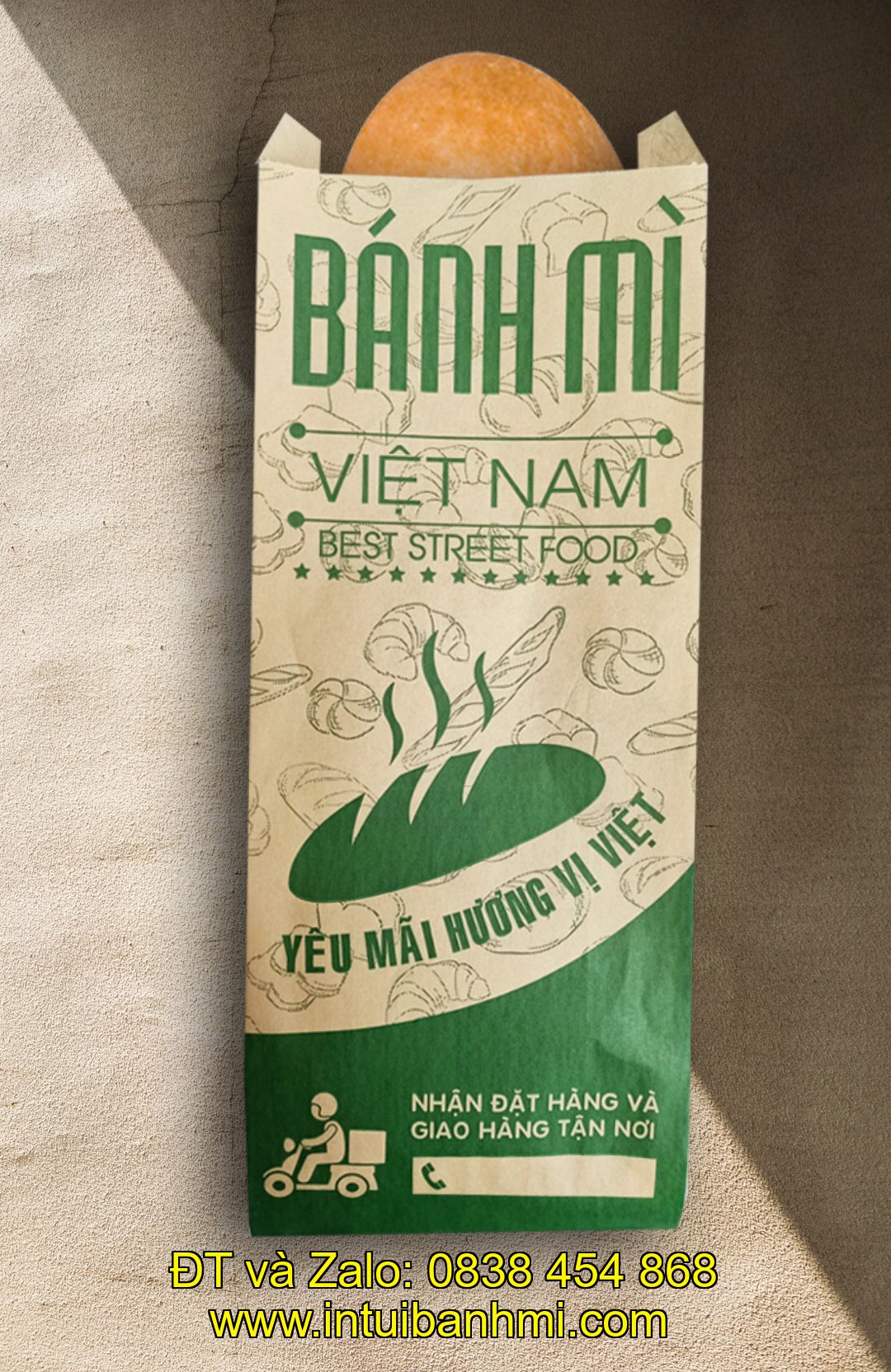 Các kiểu mẫu các loại bao bì bánh mì đẹp mắt nhất hiện thời