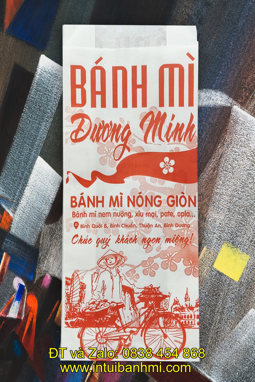 Các loại bao bì giấy bao bọc bánh mì