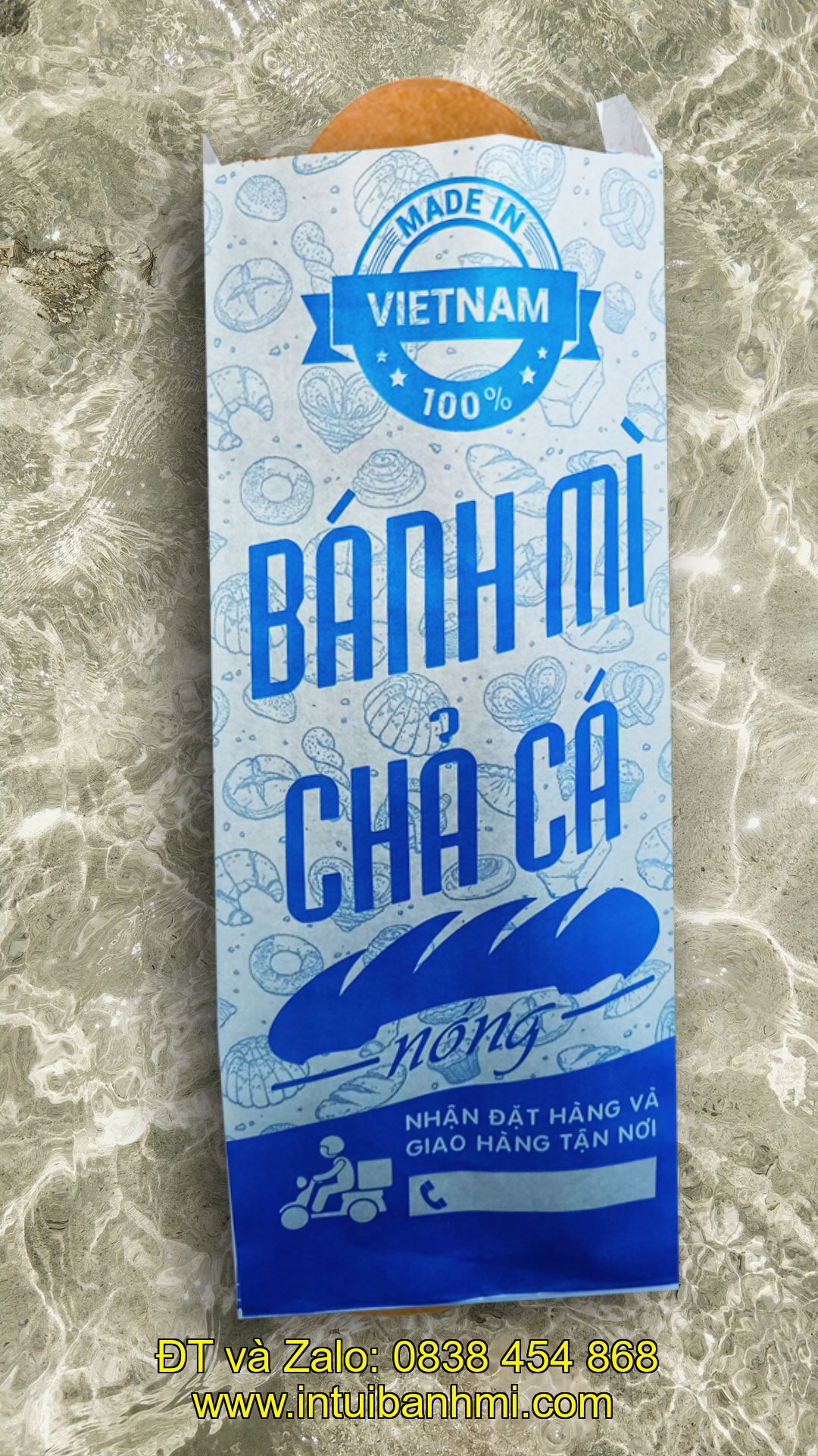 Các loại bao giấy bao bọc bánh mì