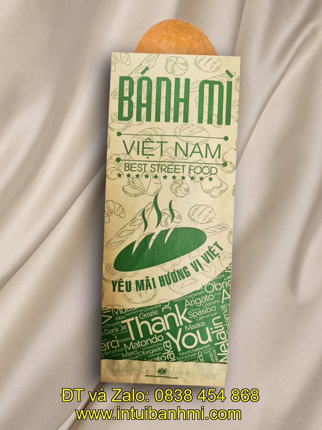 Các mẫu túi bánh mì đẹp nhất hiện nay