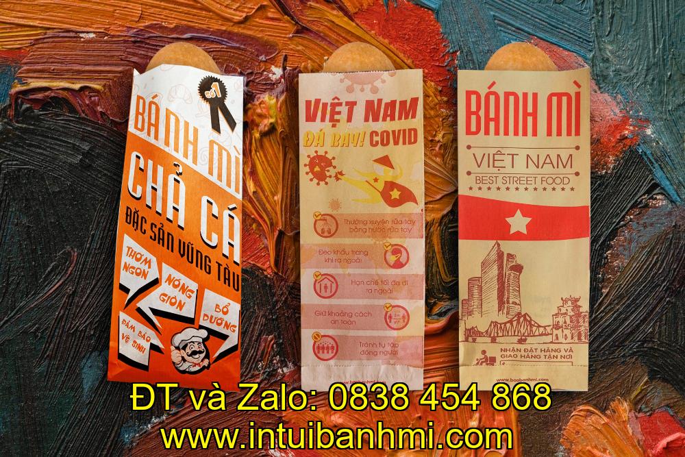 Các sản phẩm bao bì bánh mì đã thực hiện