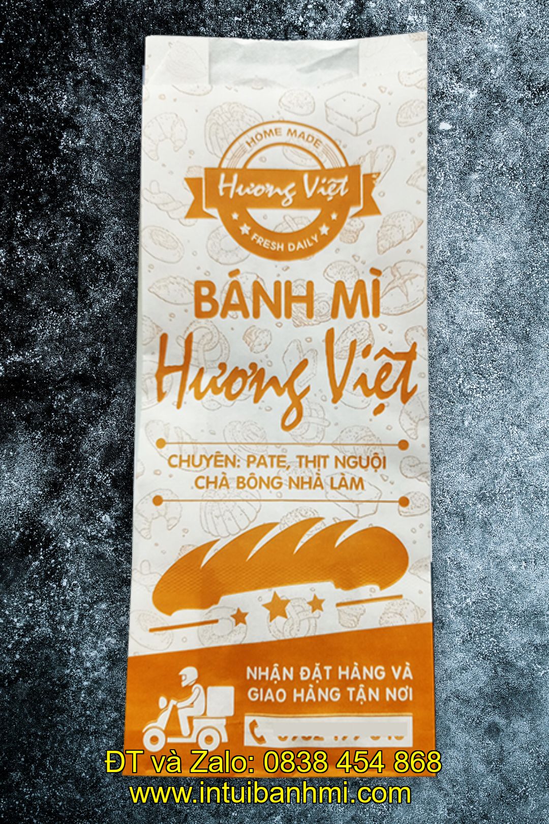 Các sản phẩm túi đựng bánh mì đã thực hiện