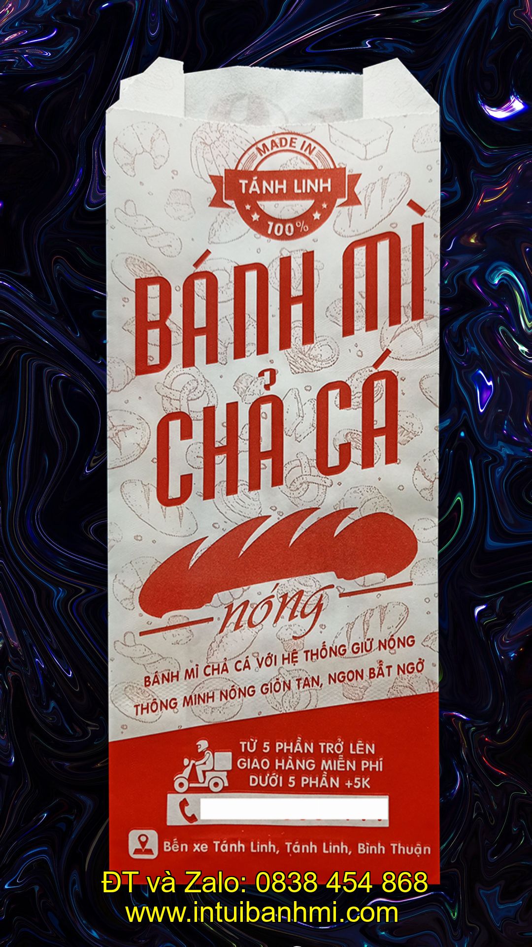 Các thành phần liên quan đến chất lượng của bao bì giấy chứa đựng bánh mì