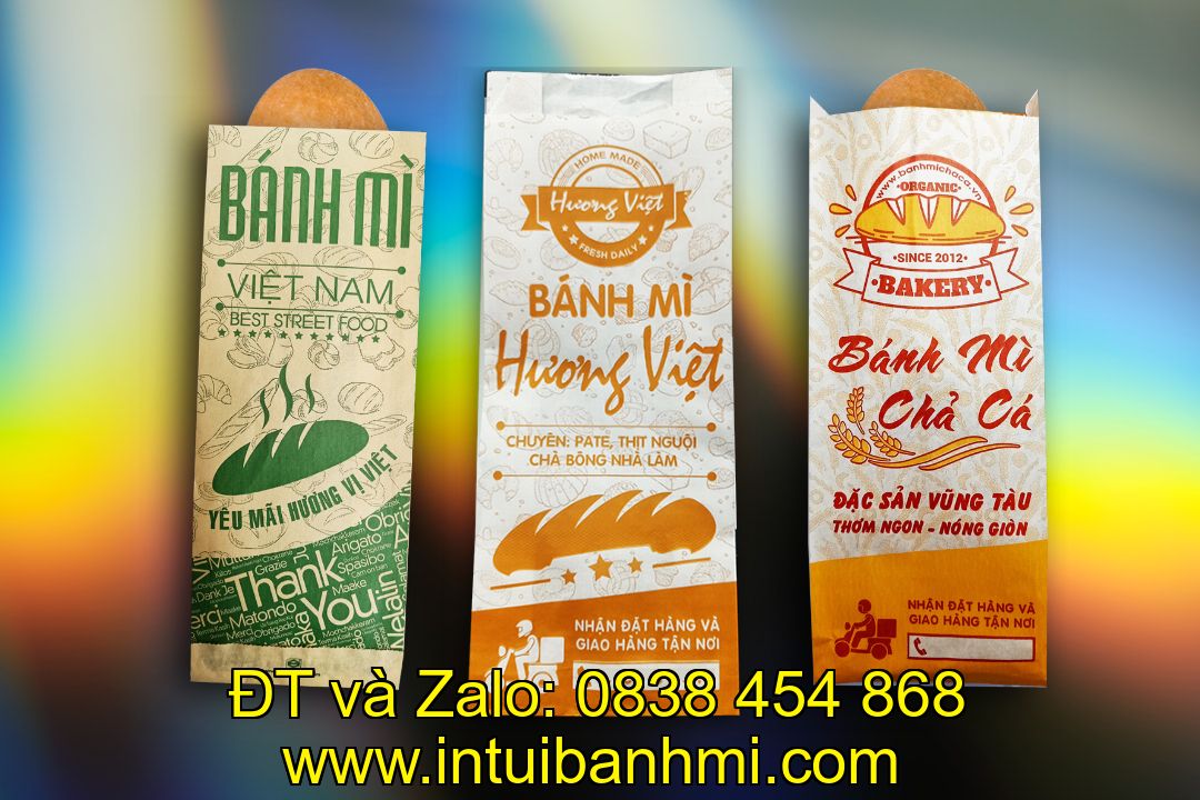 Các việc cần làm trước khi in bao bì bánh mì