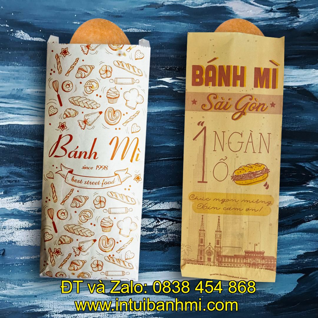 Cần chú ý gì khi in ấn túi giấy bao bọc bánh mì?