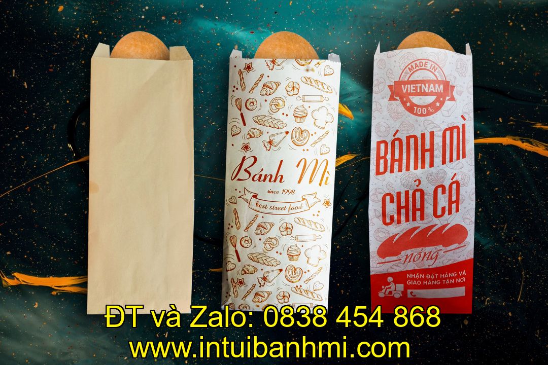 Cần chú ý gì khi in ấn túi giấy chứa bánh mì?