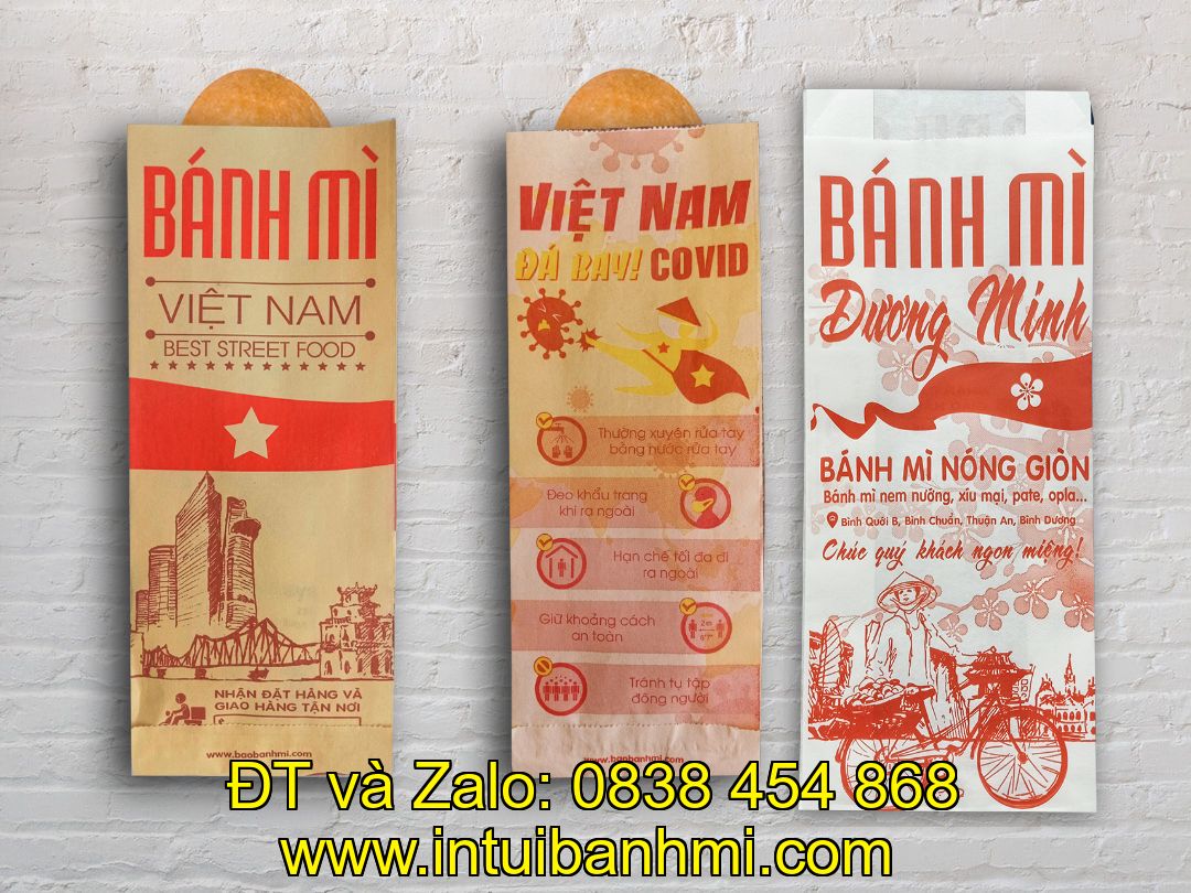 Cần lưu ý gì khi in bao bì giấy bao bọc bánh mì?