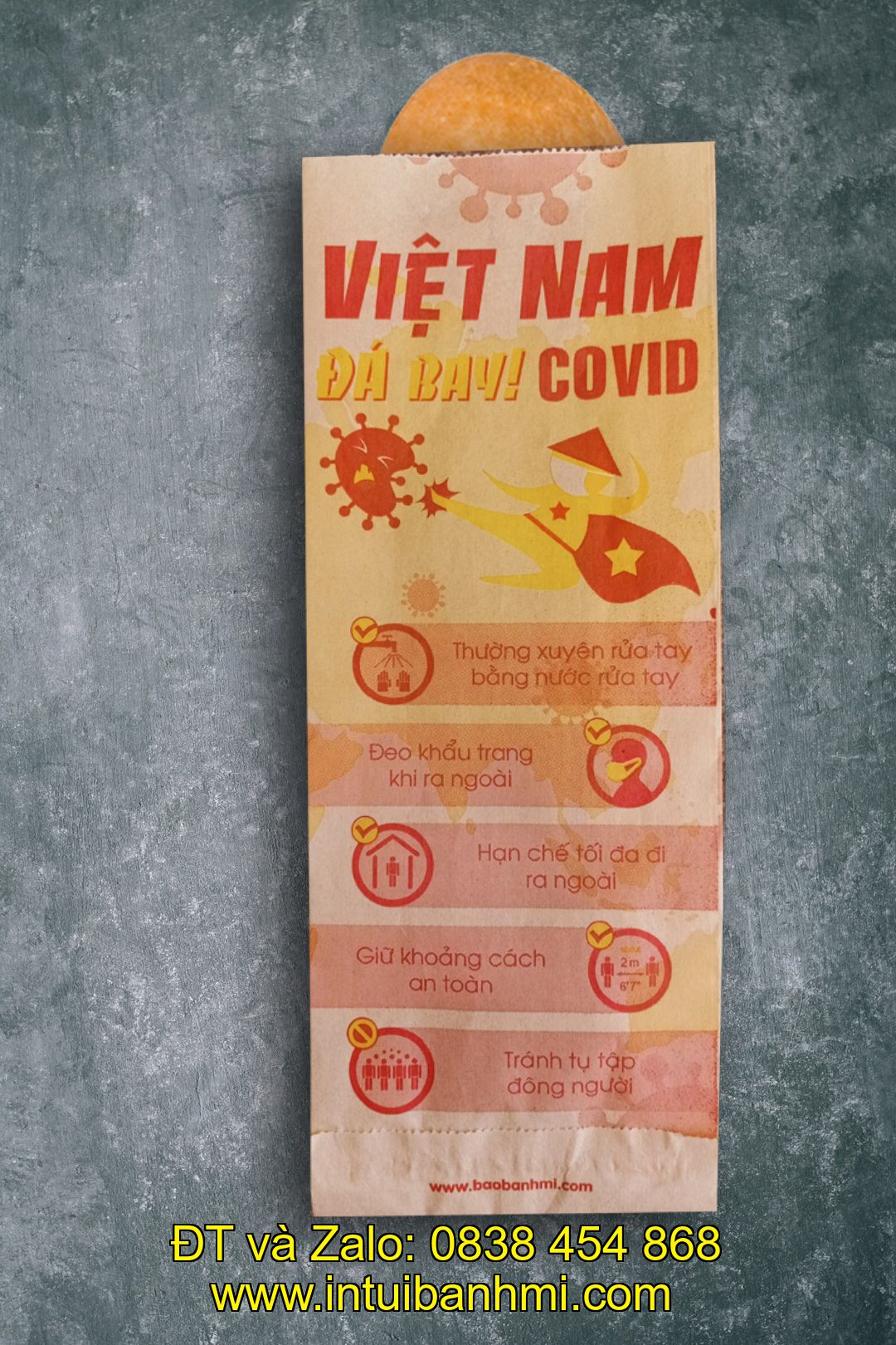 Cần lưu ý gì khi in bao bì giấy chứa đựng bánh mì?
