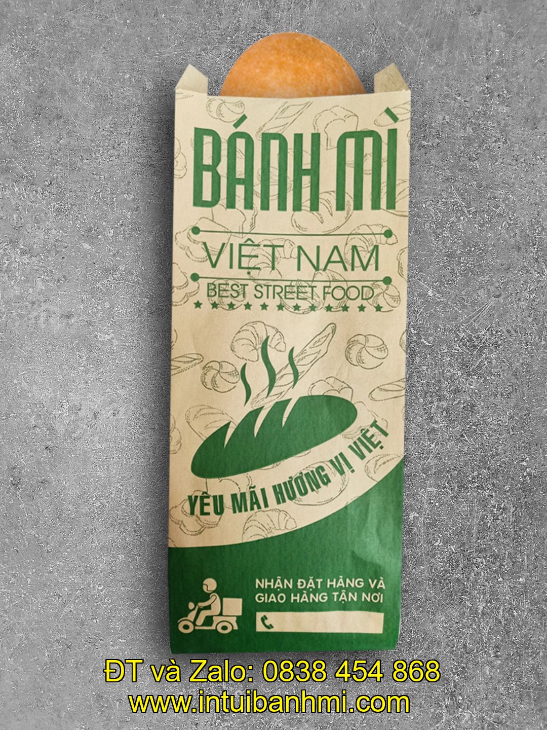 Cần lưu ý gì khi in các loại túi giấy bao bọc bánh mì?