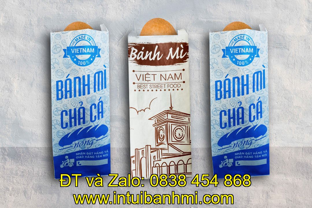 Cần lưu ý gì khi in các loại túi giấy chứa bánh mì?