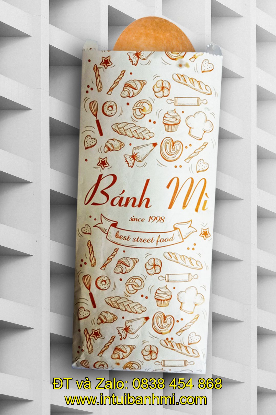 Chất liệu hình thành nên bao bánh mì được làm bằng giấy là gì?