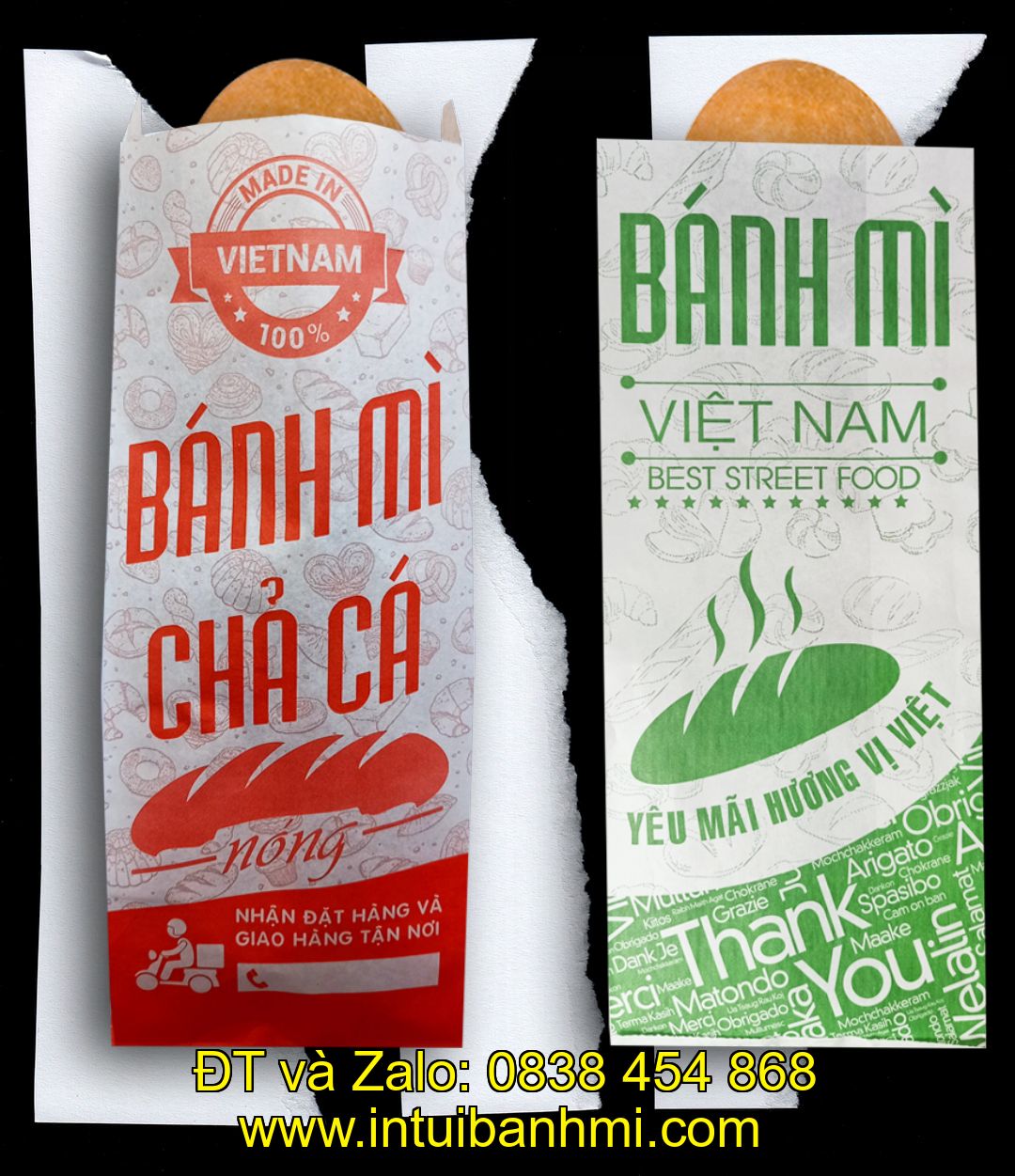 Chất lượng sản phẩm qua một số bao bì bánh mì đã thực hiện