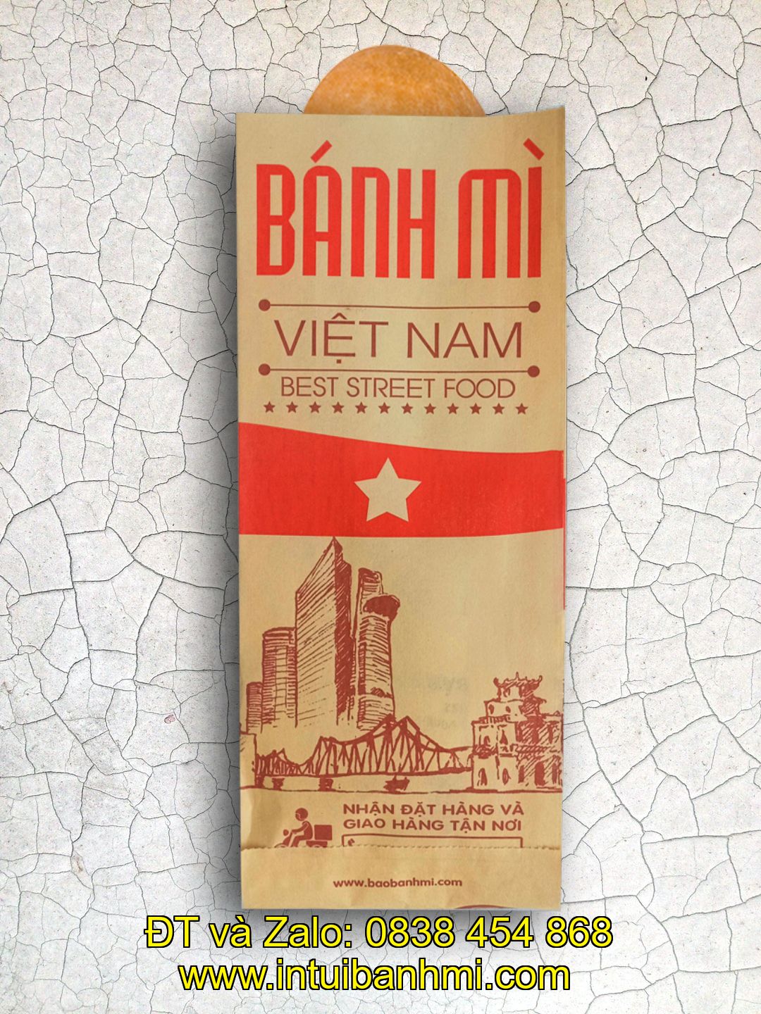 Chọn cơ sở in ấn túi giấy đựng bánh mì tại xưởng, không nhờ trung gian
