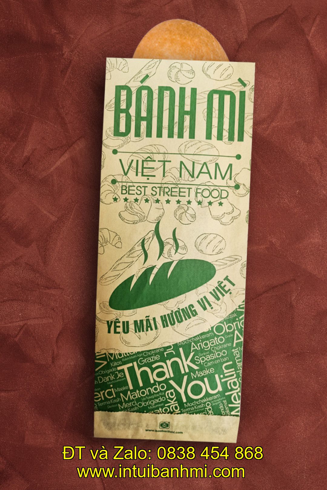 Chọn địa điểm in túi giấy bánh mì tại xưởng, tránh nhờ trung gian