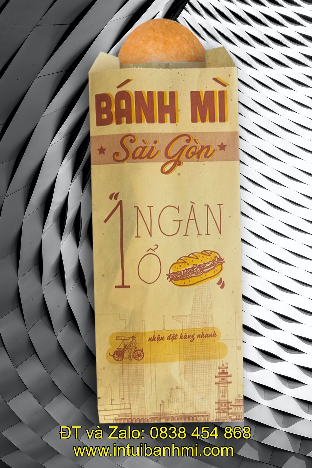 Chú ý lựa chọn bao bì bánh mì thích hợp với hàng hóa