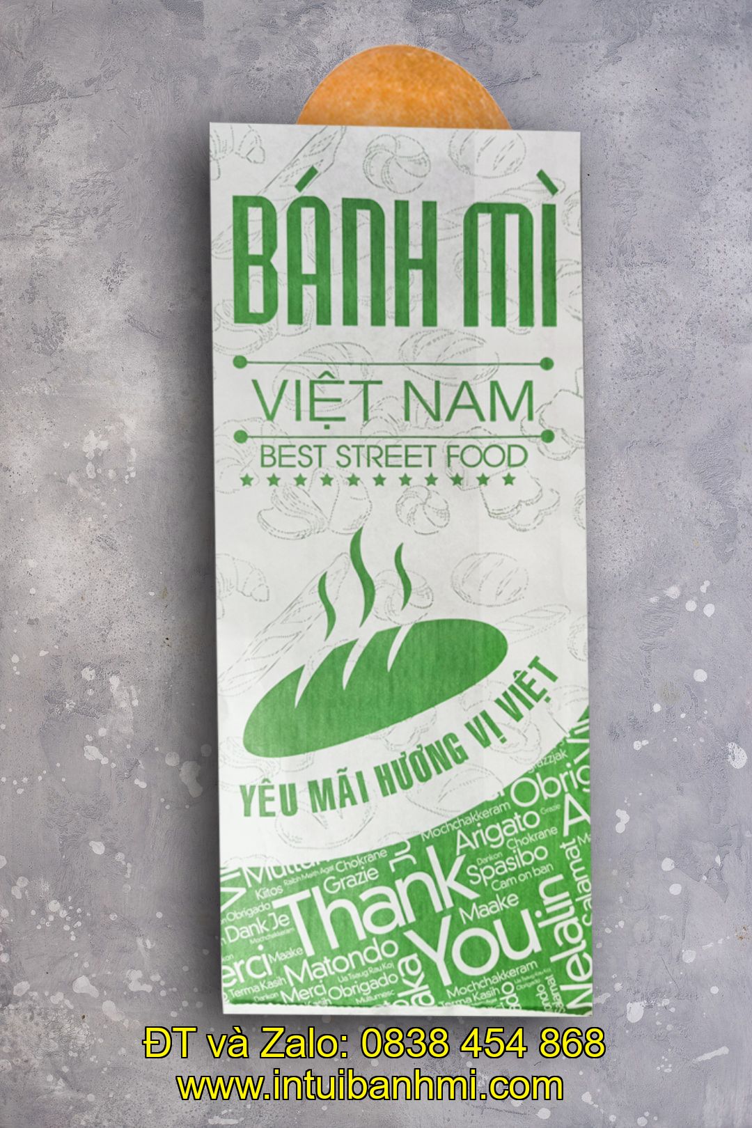 Chuyên về một sản phẩm bao bì bánh mì