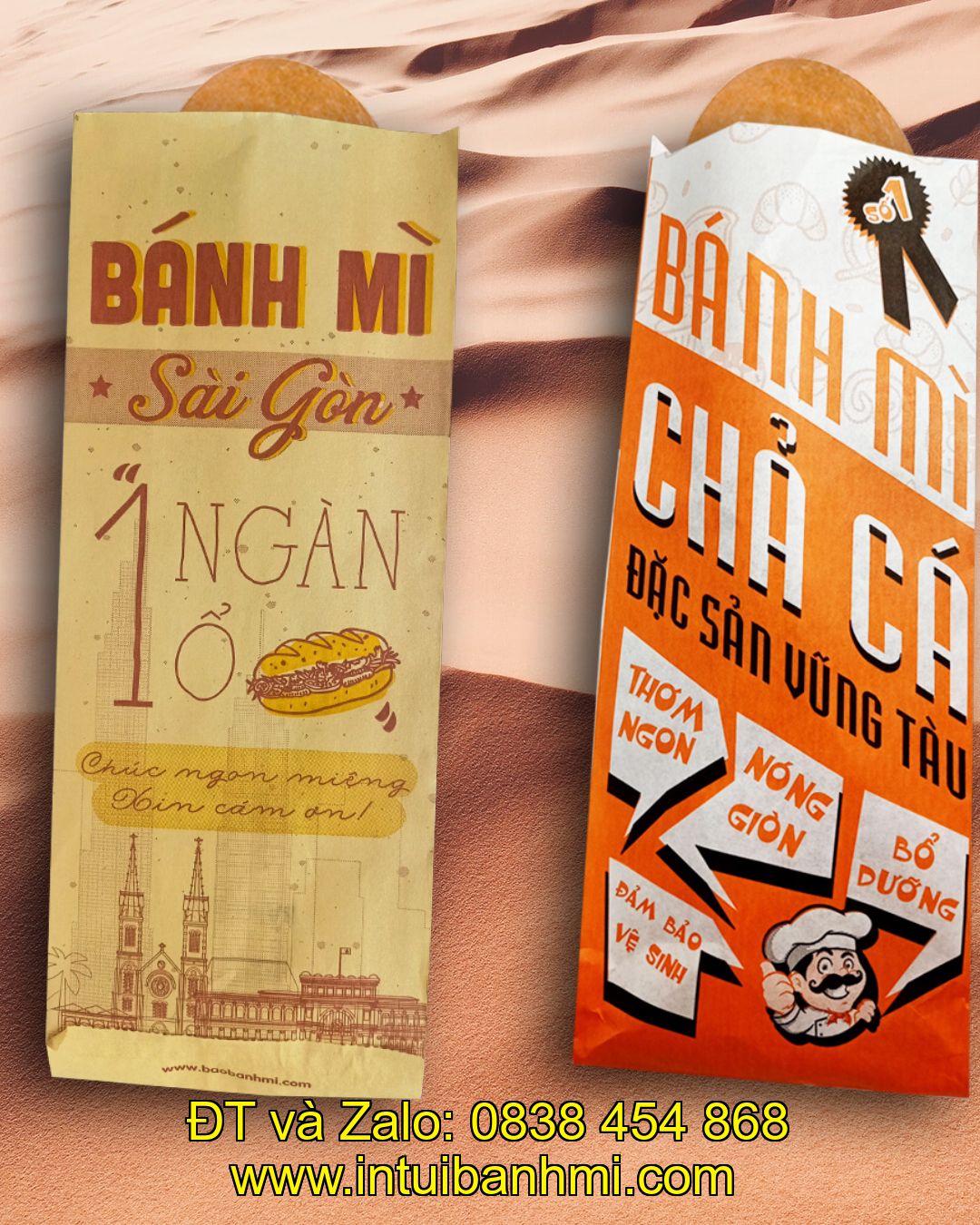 Cơ sở cung cấp bao bì bánh mì giá rẻ