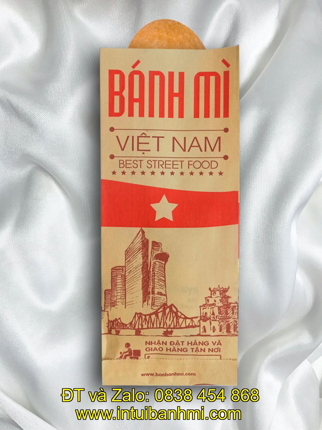 Cơ sở cung cấp bao bì giấy bánh mì uy tín gần Bến Tre