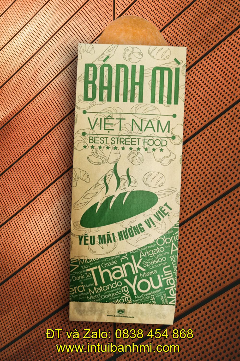Cơ sở cung cấp bao bì giấy bánh mì uy tín gần Thừa Thiên Huế