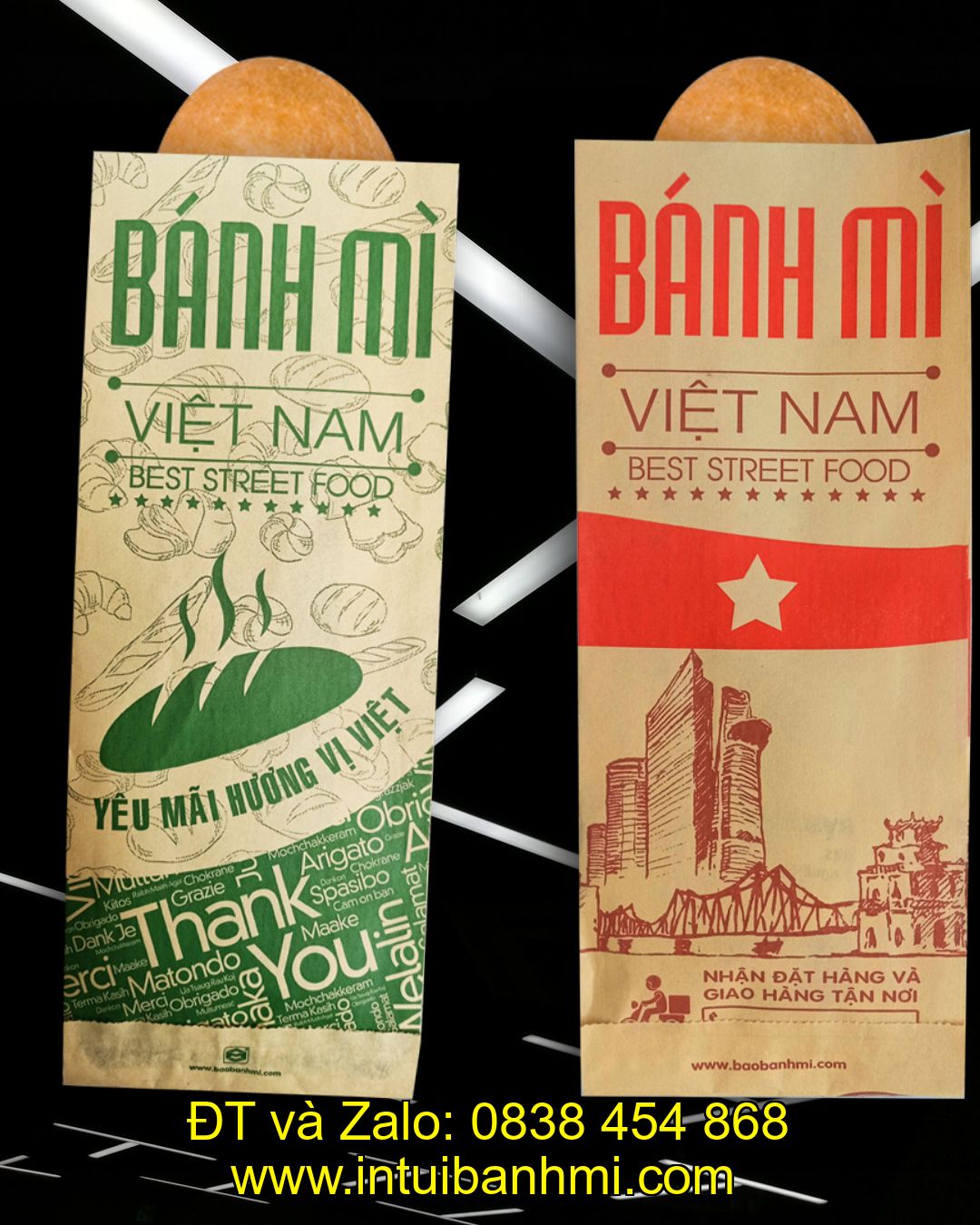 Cơ sở làm bao bì giấy bao đựng bánh mì chất lượng hiện nay