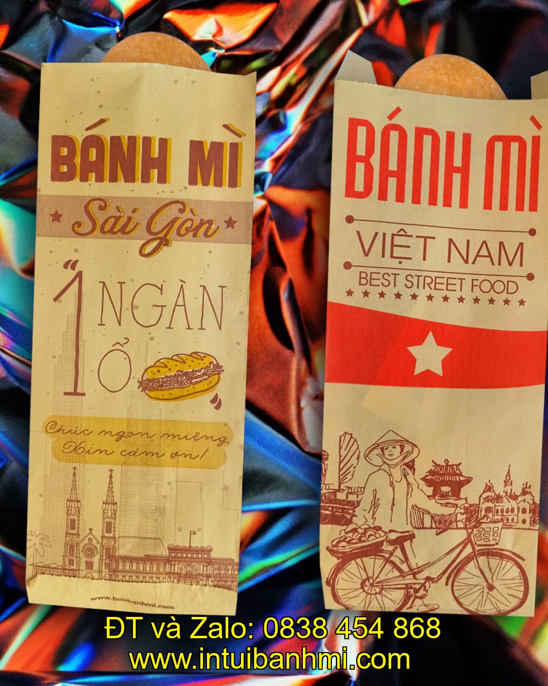 Công ty [diachi] đảm bảo cung cấp túi đựng bánh mì giá ưu đãi nhất Quảng Ngãi