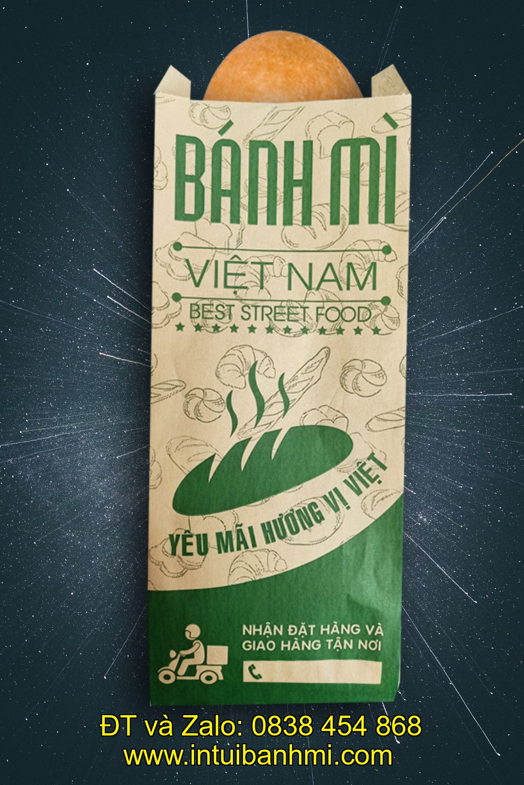 Công ty làm các loại bao bì giấy bao bánh mì chất lượng hiện nay