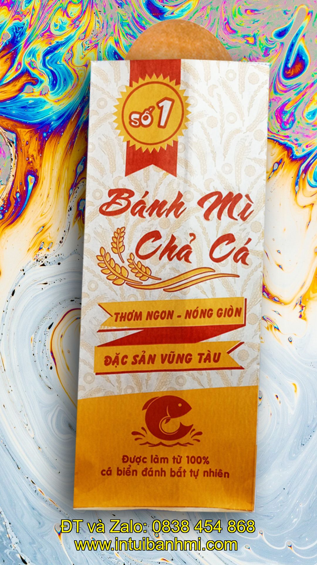 Cửa hàng mua túi giấy xi măng kraft đựng bánh mì rẻ đẹp ở Quảng Ngãi