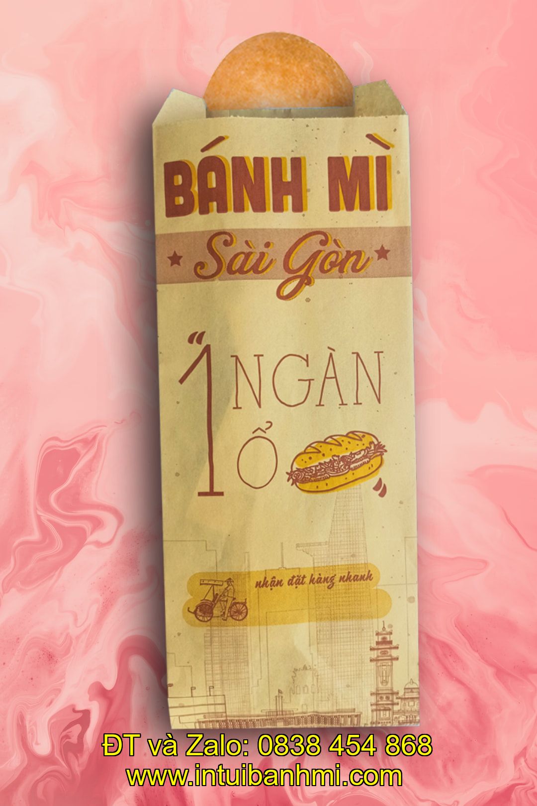 Đặt bao bì giấy chứa đựng bánh mì ở nơi nào thì chất lượng?