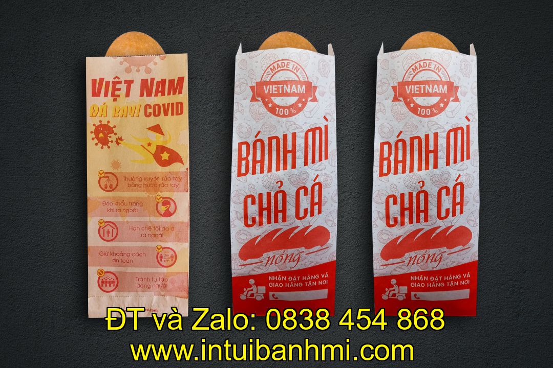 Đặt in ấn các loại túi chứa bánh mì được làm bằng giấy có mắc không?