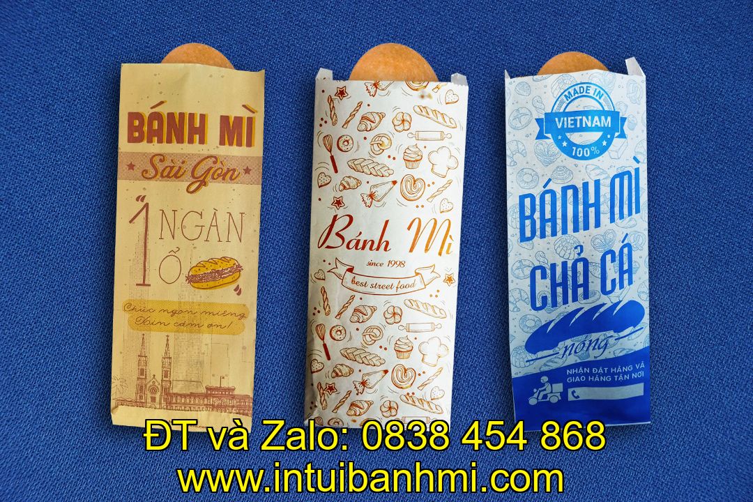 Đặt in các loại bao bì bao bọc bánh mì từ giấy có mắc không?