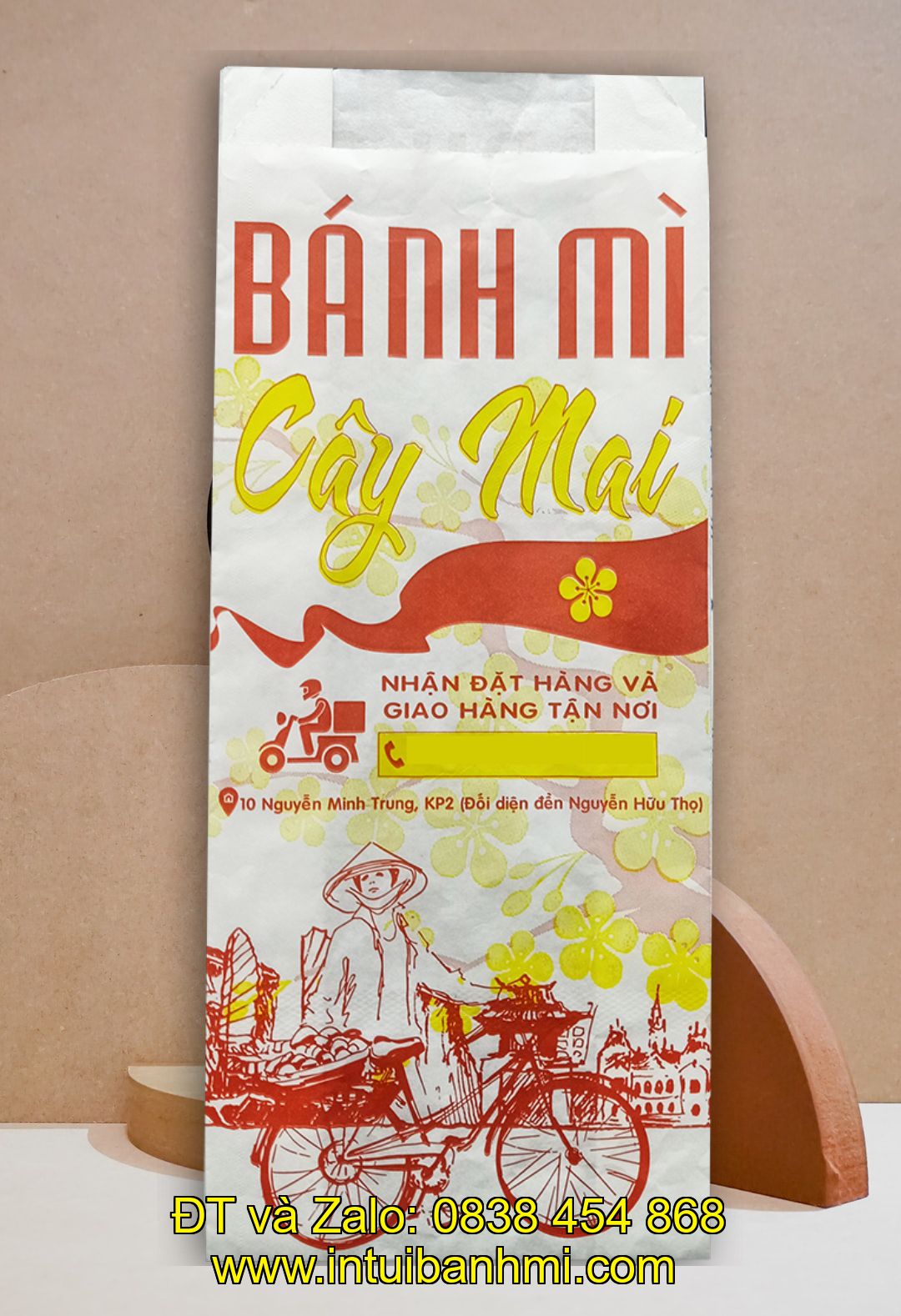 Đẩy mạnh thương hiệu qua chiếc túi giấy