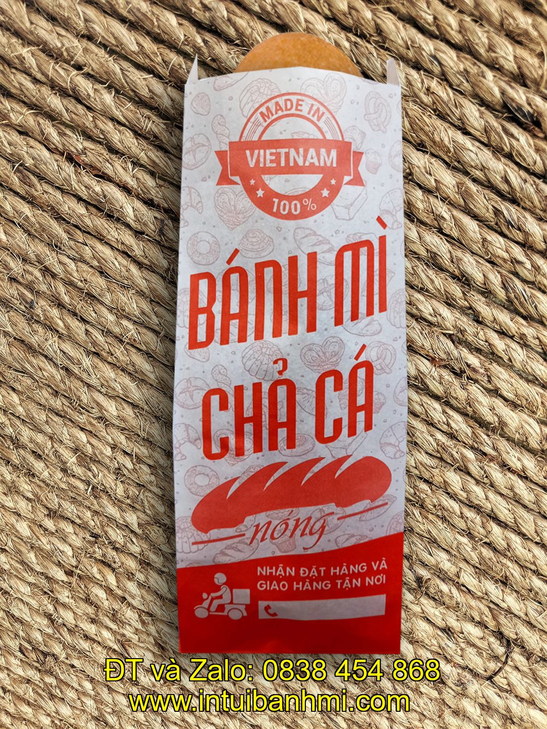 Địa chỉ bán túi giấy xi măng kraft đựng bánh mì chất lượng ở Quảng Trị
