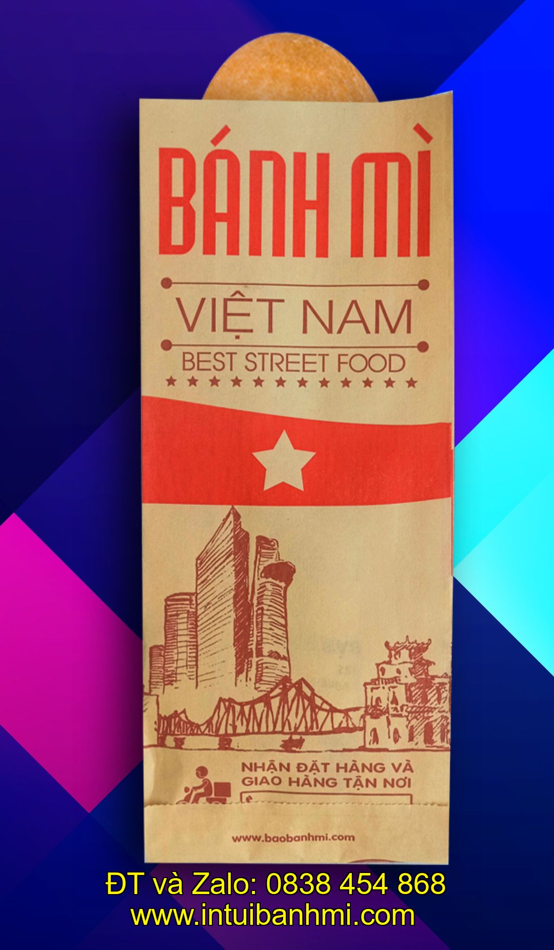 Địa chỉ đặt hàng các loại bao bì bao bọc bánh mì tin tưởng nhất hiện nay