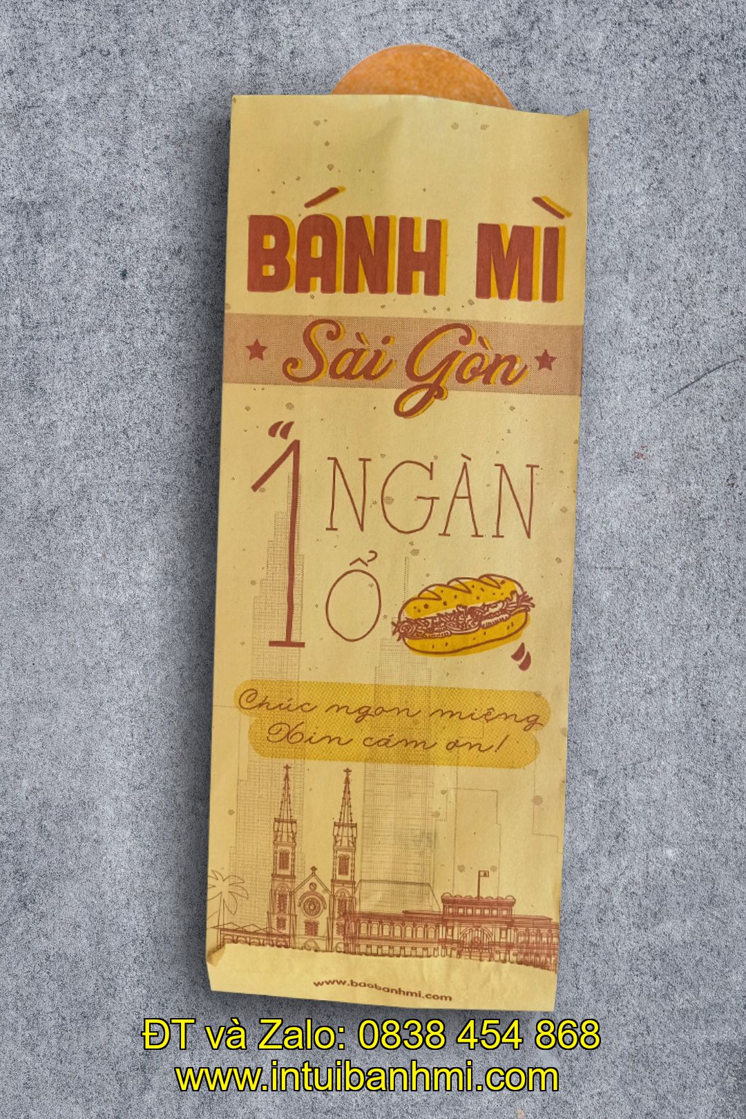 Địa chỉ đặt hàng túi chứa bánh mì tin tưởng nhất hiện nay