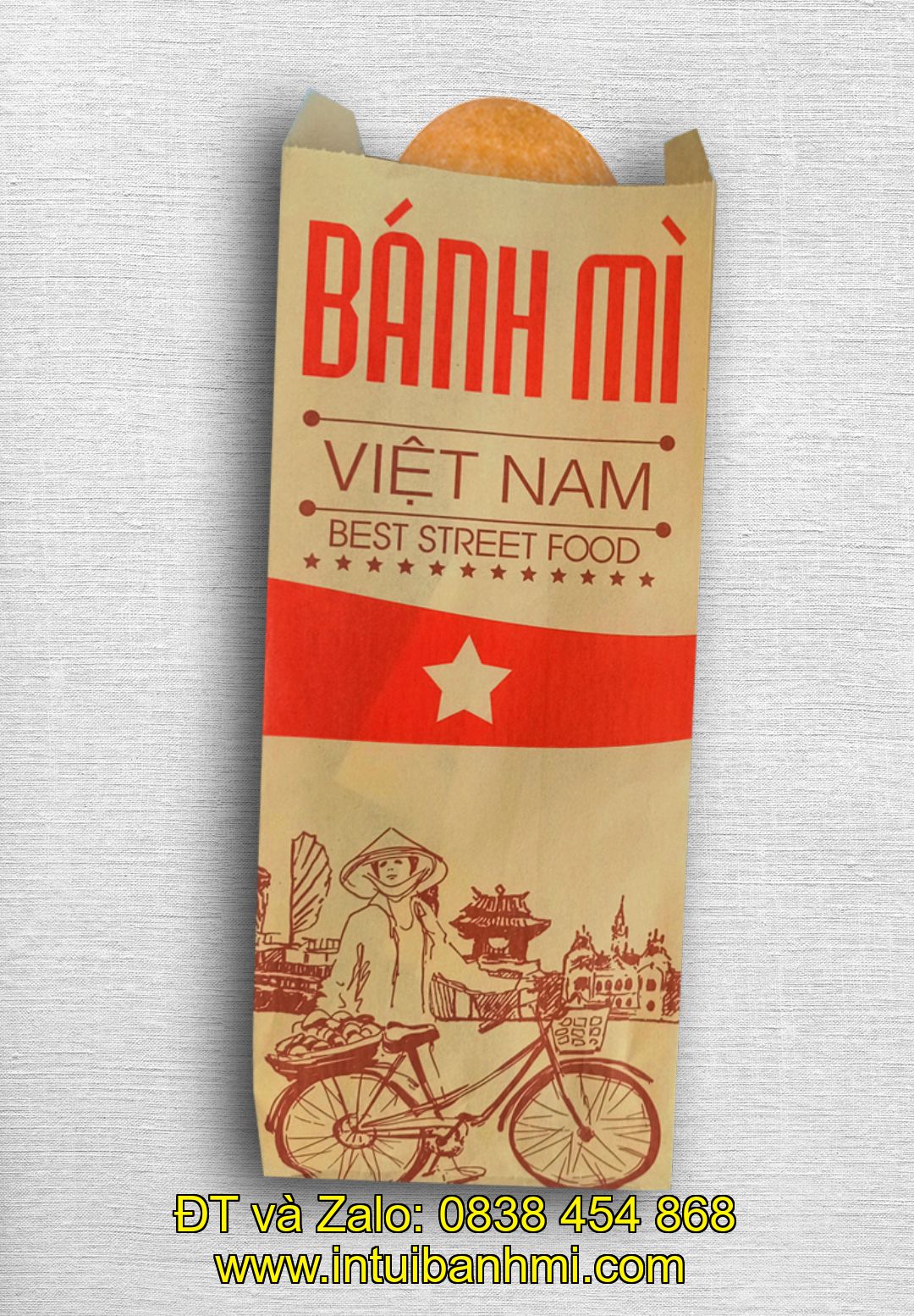 Địa chỉ in ấn túi giấy bánh mì ở Bình Thuận