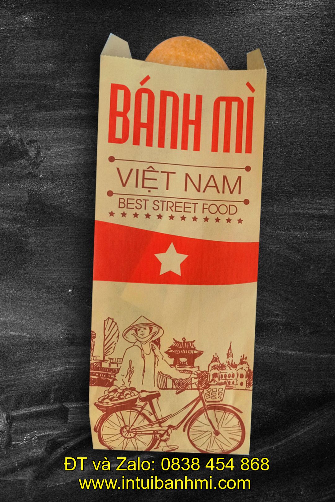 Địa chỉ mua được những chiếc bao bì bánh mì hoa cúc