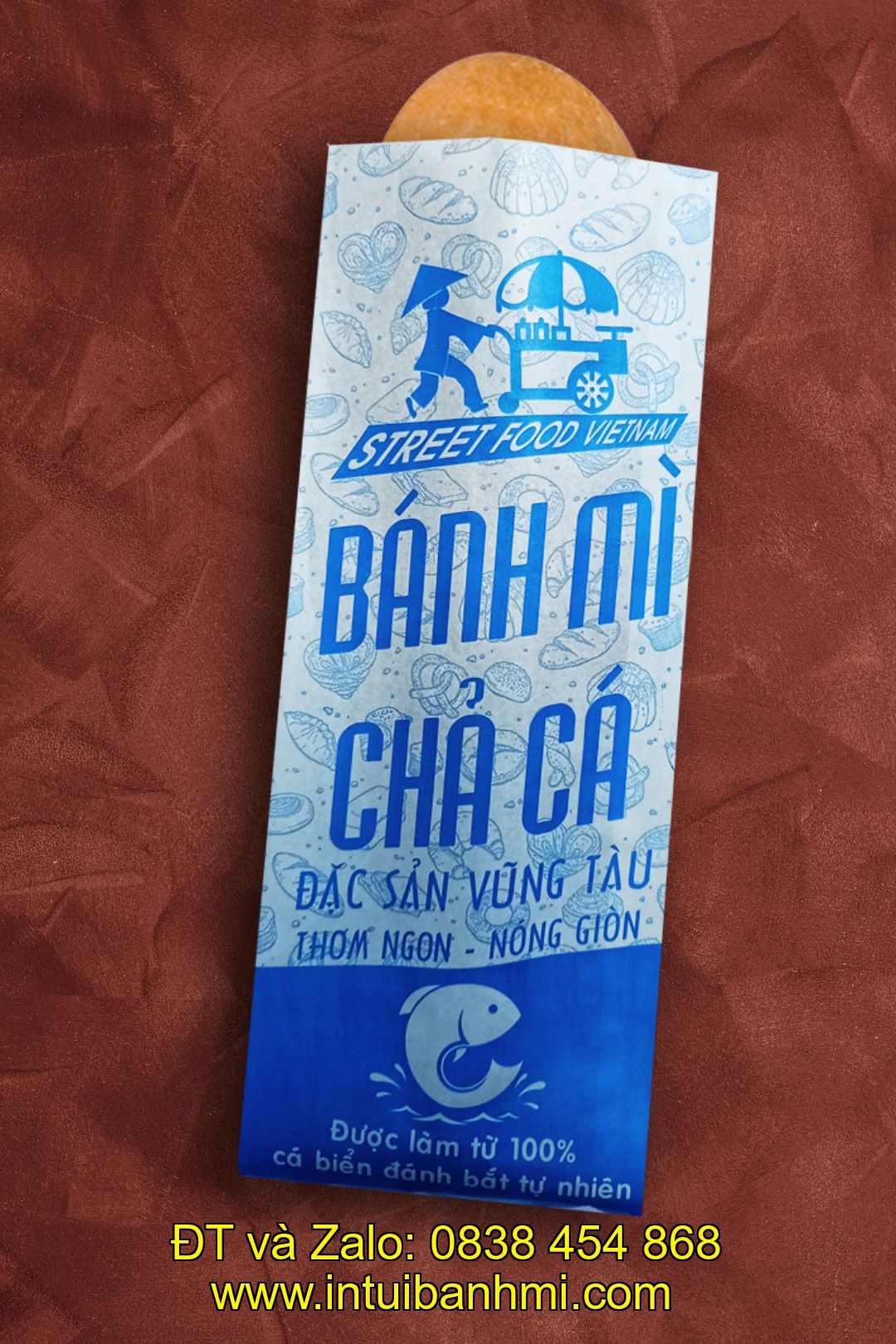 Địa chỉ mua được những chiếc bao bì bánh mì hoa cúc